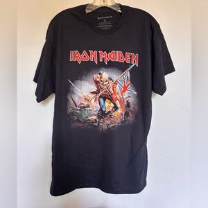 Iron Maiden The Trooper Eddie Band t Shirt